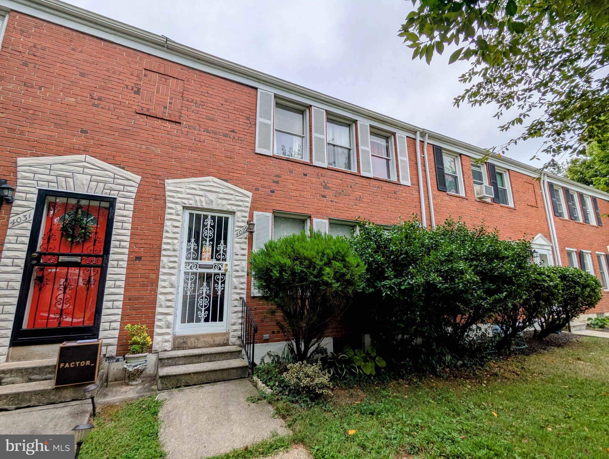 **SHORT SALE - Sold As-Is** Welcome to 4029 Cedardale Road located in the heart of Ashburton. This large rowhome offers plenty of space and options to live in. Great investment or sweat equity opportunity. 5 Bedrooms! Large basement is very tall and could easily be finished for additional living space. Agents - please see Agent Notes for more information.