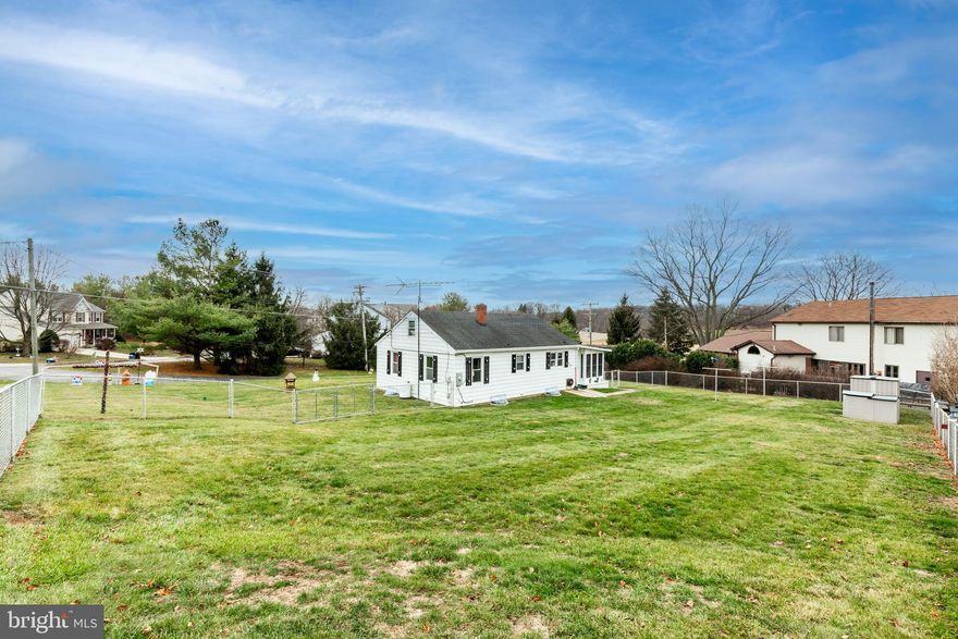 This well cared for 2 bedroom rancher is nestled off Shiloh Ave.  Included in the sale is its own private road in front of house that leads from Shiloh Ave. The road is deeded separately from the house but is included in the sale. Home has been very well maintained and shows pride of ownership. Second bedroom is currently being used as a laundry room and sitting room but can easily be converted back to bedroom.  Heats with oil and cooks with propane. The walkup entrance to the large attic is accessed from the living room and could add more living space when finished off. Screened in porch off kitchen on the side of house is a bonus for those hot summer days and  for those who love entertaining. Large fenced in backyard with storage sheds. Kitchen and bath is not updated but in wonderful condition and very clean. Move in ready and a great starter home or great for those who may be looking to downsize.