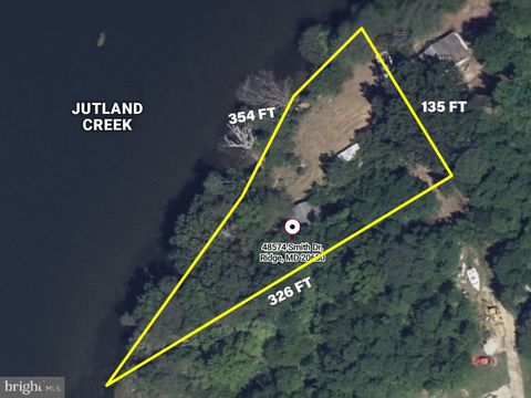 Vacant Land For Sale - 48574 Smith Dr<br/> RIDGE, MD 20680