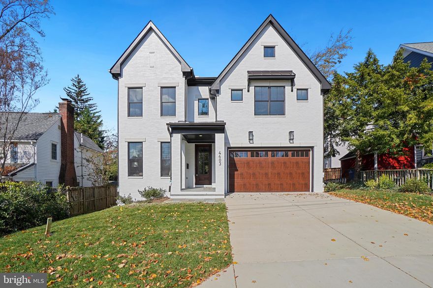 Built by the Wormald Companies, a national and regional award-winning DC Metro builder founded in 1964.  A visionary, design-intensive organization specializes in creating innovative homes built to high standards.  Here is your opportunity to purchase a one of a kind, newly constructed Wormald Home.
 
This 6-bedroom 5.5 bath custom contemporary Tudor home offers over 5,000 finished square feet with upgraded features and finishes that refined buyers will appreciate.  The gourmet kitchen is open to the great room, and offers high end Thermador appliances and cabinets, beverage center, oversized island, quartz countertops, walk-in pantry, and a breakfast area.  Dining Rm, Living Rm, Powder, and Mud Room off the 2-car garage completes the main level. The finished lower level includes a large recreation room, with built in wet bar, a private home office or exercise room, bedroom, full bath, and ample storage space.  The upper level with full bath is flexible: a family area, studio, 2nd office, and/or a bedroom.  The fenced rear yard with Trex deck provides space for play, pets, entertainment, gardening, and more.  Ready for immediate move in!