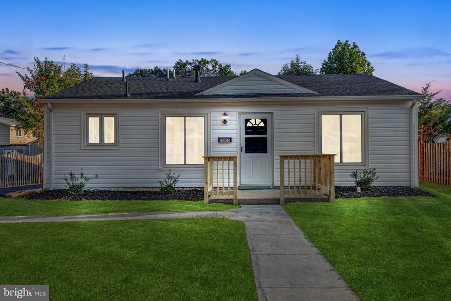 Remarkable single-family ranch home boasting 3 bedrooms and 1 full bathroom. Recently upgraded with new vinyl siding, laminate flooring, and plush carpeting, the interior is further enhanced by fresh paint that breathes life into every corner. Newly upgraded kitchen showcases all-new appliances, including a washer and dryer, while the renovated bathroom reflects contemporary elegance. Rest easy knowing that the home features a new roof, gutters, HVAC system, and tankless water heater, ensuring year-round comfort and efficiency. Outside, a sleek asphalt driveway offers parking for two vehicles, completing this enticing package. Acquisition date is 6/02/2023. Acceptable on Conventional, Cash, VA financing.