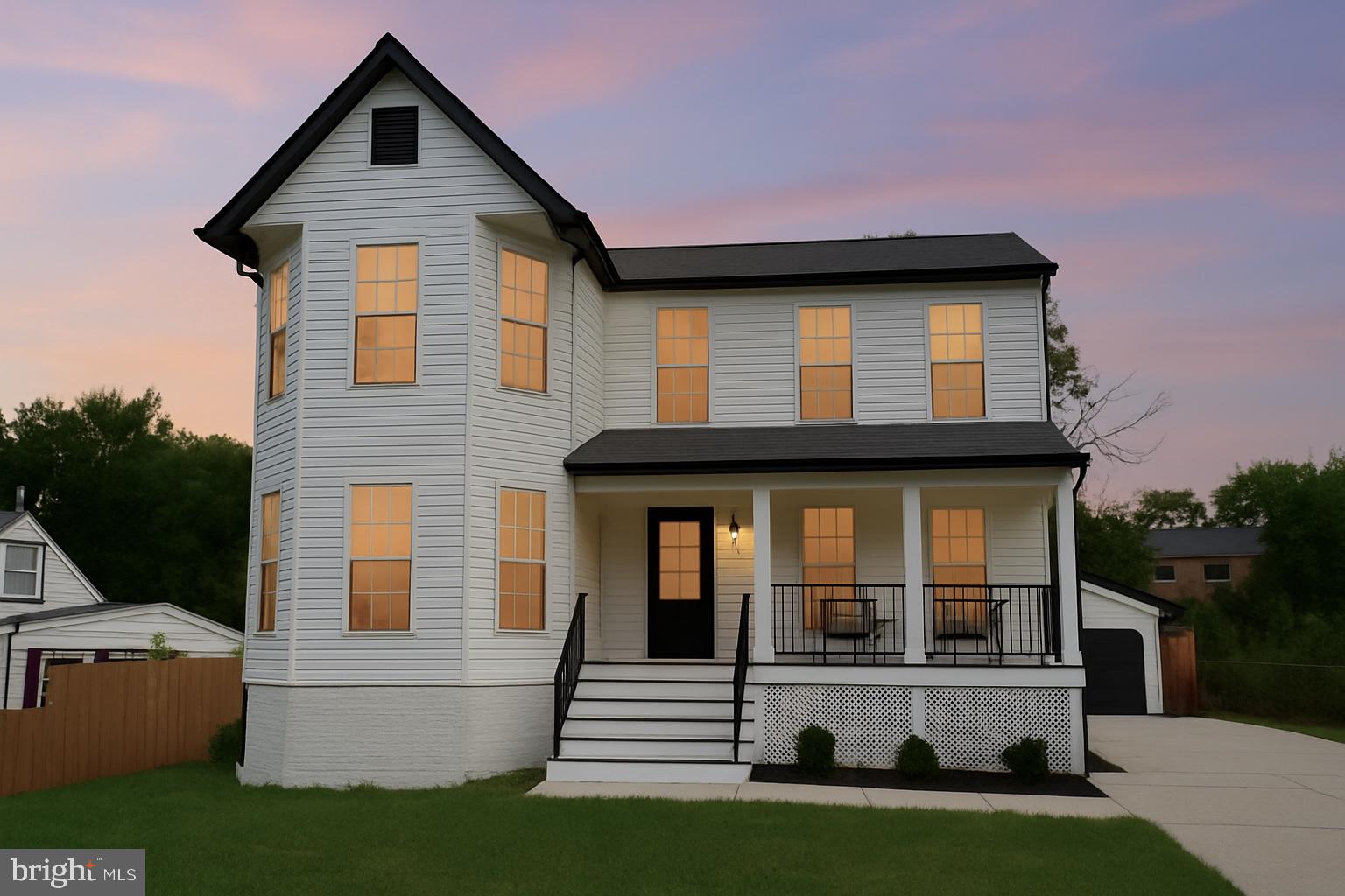 **Open House Saturday 8/2 from 2:30-4:45pm** Welcome to 3147 Headrow Lane, Falls Church, VA – where modern luxury meets timeless charm!
This beautifully renovated home sits on a spacious, flat lot perfect for outdoor play and entertaining. From the inviting front porch to the expansive rear deck—now updated with premium composite Trex floor boards—every detail has been thoughtfully upgraded. Over $250k worth of custom finishes & renovation upgrades throughout!
Inside, the home feels like new construction thanks to a complete top-to-bottom renovation. Wide-panel modern oak hardwood flooring runs throughout, creating a seamless flow and contemporary warmth. The chef-inspired kitchen is a true showstopper, featuring high-end custom cabinetry, sleek finishes, and luxury-grade fixtures.
The open layout offers generous living space with an abundance of natural light. Upstairs, the primary suite is a serene retreat with a spa-like ensuite bath, complete with a walk-in shower, freestanding soaking tub, and elegant gold-accented finishes. Thoughtful upgrades extend beyond just aesthetics, with the installation of two brand new HVAC systems for the new buyers and a newly designed storm water drainage system throughout the exterior—enhancing both the efficiency and long-term durability of the home.
Enjoy all the benefits of a new home without the new construction price! Perfectly situated in the heart of Northern Virginia, this beautiful Falls Church residence offers unbeatable access to Washington, DC, while placing you just minutes from the vibrant Tysons Corner area, Merrifield, and the Mosaic District. Conveniently close to Seven Corners, you're also just a stone’s throw from Arlington, Alexandria, and Fairfax — making this location ideal for commuters and anyone seeking the best of Northern Virginia living.
Opportunities like this are rare—don’t miss your chance to own a move-in ready, renovated home in this unbeatable location!