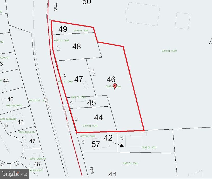 Current under Letter of Intent.  Super opportunity to purchase 2.5+ acres of land in popular Alexandria 22315. The owners have a previously approved Special Exemption for a large public use building with lots of parking spaces. The property is zoned R-1 - large lot residential development. This is a vibrant upscale area surrounded by high quality residential neighborhoods, busy shopping centers, schools, hospital (under construction), and offices.  The Metro and the highways are close by.  There is a large flat area of the lot.  There are no known issues with the  Property.  Residential and Group Residential Use is permitted by right.  There are many uses which are allowed by Special Exemption such as Church, Winery/Brewery, Club or Service Organization, Community or Commercial Rec Center,  Private School or Day Care, Independent Care, Medical Facility, Veterinary Hospital, or Garden Center, Elder-care Home, Group Home and many more.

Fairfax County water is close by. Sewer is locted in Beulah St. 

Seller prefers a quick closing.  Seller will consider all offers.