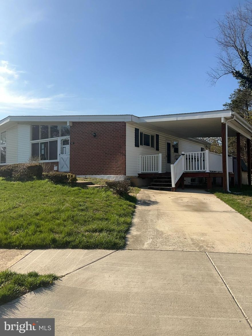 PRICE REDUCED! THIS IS NOT A RENTAL PROPERTY - PRIOR TO SCHEDULING A SHOWING OR SUBMITTING A BID, PLEASE CHECK THE (hudhomestore) WEBSITE TO MAKE SURE PROPERTY IS STILL AVAILABLE.
241-884327 – Equal Housing Opportunity. Please visit the hudhomestore website to submit offers, obtain property information, bidders type (i.e. owner occupant, investor, etc.) and submission deadlines-HUD homes are "Sold As Is".  This property is “IE, Subject to appraisal. HOA is to be verified by buyer. Seller makes no representations or warranties as to property condition. Ground rent is to be verified by buyer/or buyer’s agent.  Welcome to this well-maintained semi-detached property in the Milford Mills subdivision.  This property host three bedrooms, 1.5 baths, livingroom w/fireplace, kitchen and a deck off of the kitchen. The basement has space for a potential office and entertaining.  Schedule your appointment today to view this property!