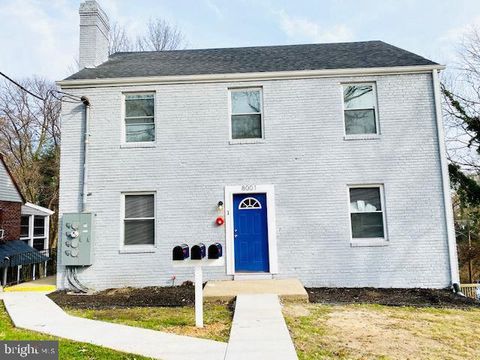 8001 GARLAND AVENUE TAKOMA PARK MD 20912