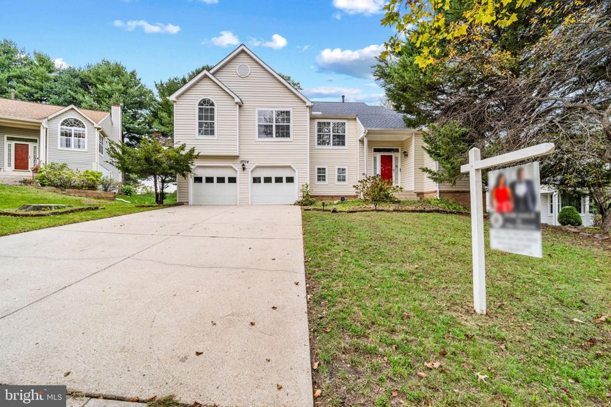 Single family home waiting on its new occupants. Fresh neutral modern paint, gleaming hardwood flooring, 4 levels, fireplace, separate dining, huge deck with an awning that provides coolness for entertainment, game room in the 4th level basement, 2 car garage and enough bedrooms for all.