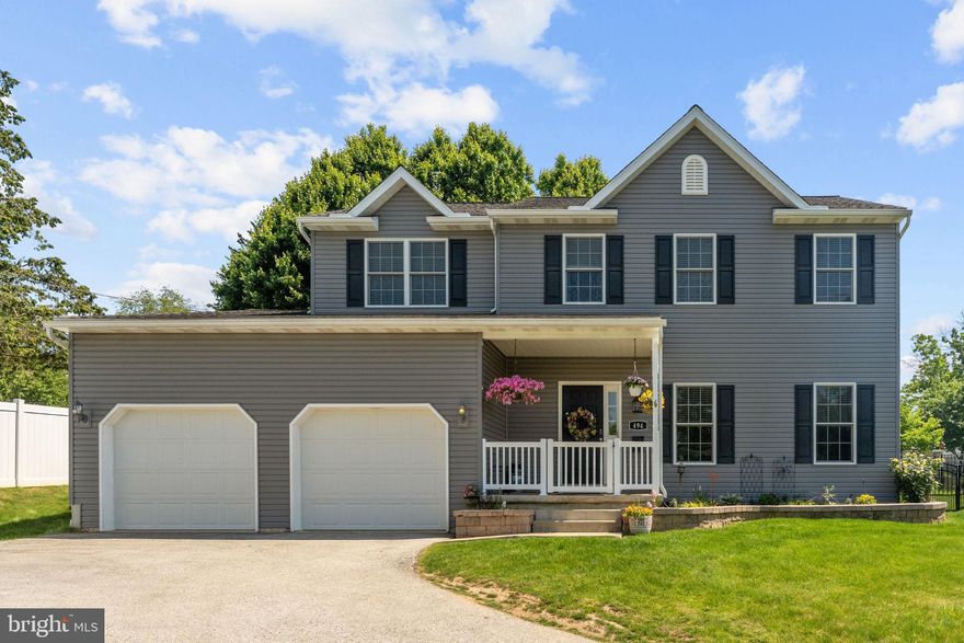 Welcome to this 9 year young home right outside the Malvern Boro! This beautiful Private home with large trees surrounding the front of the property features cute little porch with Ep-henry landscape walls and plantings, 4 bed, 2.5 bath and large 2 car garage with 12’ ceilings! When you walk in you are greeted by hardwood floors, opens stair case, 9’ ceilings. Off to the right you have a den/ formal living room or whatever you’d like. Large windows let in lots of sunlight. The star of the show is the open style floor plan and kitchen/ family room. The kitchen features lots of 42” cabinets space, granite counter tops, oversized refrigerator, built in Microwave, big island with pendant lights and seating for 3.  there is also a wine frig and countertop for all you small appliances and not to mention the slow close drawers and recessed lighting.  There is a breakfast area that looks out the sliding glass doors that lead to the patio and spacious fenced in backyard. The kitchen area flows into the family room with a gas fireplace with stone surround and nice mantle. Up stairs are 3 good sized bedrooms with a large primary bedroom that has a walk-in closet, with large walk in custom tile shower. There is an upstairs laundry, with 3 other bedrooms that are also quite big. This home is located with in walking distance to Greentree park, the downtown boro and all the shops, restaurant and R-5 train line.  Close drive to wegmans, 202, and Pa turnpike. Great Valley School district and low taxes. Come see your new home!