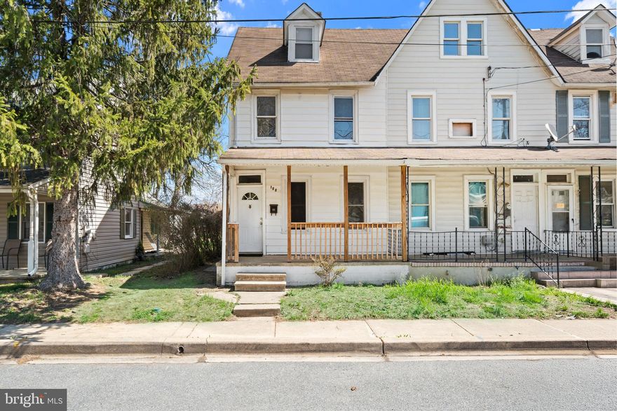 Welcome to a renovated older townhouse in Elkton. A short walk to Downtown Elkton, Big Elk Creek  and the Baseball fields.  The house has newer HVAC unit, Newer Water Heater, both replaced in 2021.  Main Water Service was replaced in 2026. New Stove in 2026, Vented Stove Hood, Dishwasher and Refrigerator. Floors freshly painted walls freshly painted, place is cute for sure! There is a lot to do in Elkton, nice restaurants, Brewery and Elkton Music Hall. Not far from Tax Free Delaware too! This is a 
3- bedroom, 1- bath home with a walk-up third floor which can be an office or used for a play room or 4th bedroom without a closet. There is a laundry room in the rear of the house, a nice FENCED-IN back yard and older stone patio. There is a nice front porch as well. 
Lots of living space for the price!