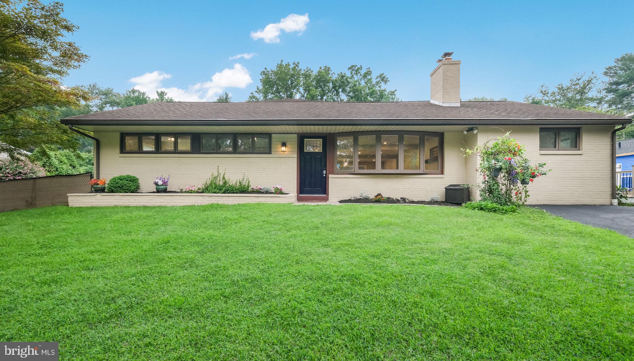 Stunning Fully Renovated 5-Bedroom Rancher with In-Law Suite and Pool in Award-Winning Rose Tree Media School District! Welcome to this beautifully expanded and completely renovated 5-bedroom, 3.5-bath ranch-style home that offers an ideal blend of luxury, functionality, and space. The heart of the home is the spectacular oversized eat-in kitchen, a true chef’s dream featuring high-end white cabinetry, a large center island with built-in sink and microwave, quartz countertops, ceramic flooring, wall oven, and an abundance of cabinets and prep space—perfect for entertaining!The spacious living room offers warmth and charm with its gorgeous stone fireplace and seamless flow into the open floor plan. Gleaming hardwood floors run throughout the main level, which includes three well-sized bedrooms and a beautifully updated hall bath. A private rear master bedroom addition offers a spa-like en-suite bath with a jetted tub and direct access to the rear deck—your personal retreat!This home also features a versatile side in-law suite with its own full bath, laundry area, and separate entrance—perfect for multigenerational living, guests, or a home office. The expansive rear family room includes sliders that lead to a large deck overlooking the fully fenced backyard and oversized in-ground pool—a private outdoor oasis!
The full finished lower level offers even more space with a powder room, additional laundry hookups, and flexible living options. Newer electric service, recessed lighting, ceiling fans in every room, and meticulous updates throughout ensure comfort and peace of mind. All this in a prime location—close to shopping, major highways, the train, and within the top-rated Rose Tree Media School District. This is the one you've been waiting for!