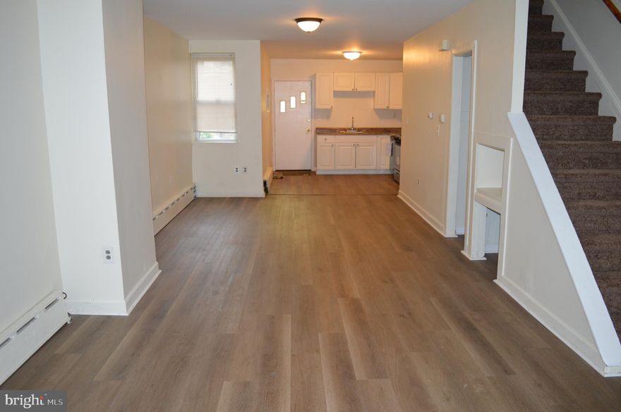 Welcome to this newly rehabbed 3 bed 1.5 bath ,home in West Philadelphia.  A welcoming front porch , open concept, wood flooring on the main level and carpet for bedroom comfort.  The home boast new appliances full length heated basement with separate laundry, rear deck and gated yard for your entertaining.   This home has a newer heater , newer  roof (2017),  newer sewer line (2020) , all these things add to a new owners comfort!  $2,000 appliance credit being provided with acceptable offer!!!   Schedule your private tour today !