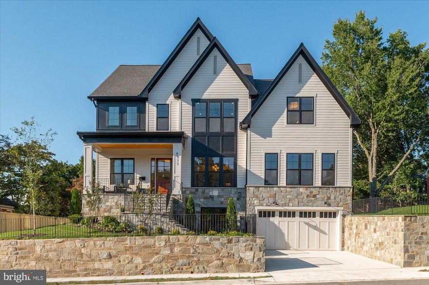 Now finished and ready to move in! Cherry Hill Custom Homes presents this beautiful new home in North Arlington, just a stone's throw from Jamestown Elementary. This home features 7 bedrooms, 7 full bathrooms, and one powder room with 6,791 square feet of thoughtfully designed living space over three levels. The main level includes 10ft ceilings, gorgeous wide-plank engineered white oak wood floors, a beautiful gourmet kitchen with frame-less custom cabinetry, quartz countertops, and Thermador appliances. The kitchen sits between a great room with coffered ceiling and gas fireplace with tile surround and a casual family dining area and spacious walk-in pantry. Through the butler's pantry is an elegant formal dining room with abundant natural light. The bluestone screened porch with fireplace and rear patio off of the great room provide two amazing outdoor living spaces overlooking the flat backyard. A guest suite, private study, dual staircases, and mudroom with built-in cubbies complete the main level living spaces. The upper level is highlighted by a luxurious primary suite with see-through fireplace, spacious dual walk-in closets with built-ins, a spa-like bathroom with heated floors, double vanities, stand-alone soaking tub, and heavy glass enclosed shower. The lower level includes a recreation room with wet bar, media room, and two additional en-suite bedrooms. This home includes an elevator that services all three floors. The fully fenced yard is professionally landscaped and includes an irrigation system. Convenient to Jamestown Park, Washington Golf and Chesterbrook Shopping Center. Jamestown ES/ Williamsburg MS/ Yorktown HS.