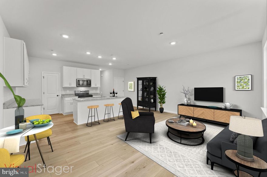 Located in the heart of Perkasie, The Winchester I is a beautifully designed three-story townhome, with a detached one car garage. Enter the home through a welcoming covered front porch and be greeted by an ideal open-concept living space.  Perfect for entertaining friends and family, this spacious kitchen includes granite countertops and a large center island overlooking the great room and dining area.  A deck is conveniently located off the great room.  Enjoy the flexibility of gatherings that transition outdoors with ease.  A flex room is also located on the first floor: your dream may be a home office or a designated play area. Elegant oak-tread stairs will guide you to the second floor where you will find two generously sized bedrooms with walk-in closets, a full bathroom and a laundry closet.  Continue to the third floor to your own private retreat!  The spacious Owner's Suite includes a full bath with a large tile shower, cultured marble topped vanity and a sizeable walk-in closet. 

This Winchester model is under construction. Finishes have been selected by the builder. The garage is equipped with a 100-amp subpanel, providing convenient readiness for an electric car charger.

Self-guided tour available for the Victoria model located at 54 N Eighth Street.