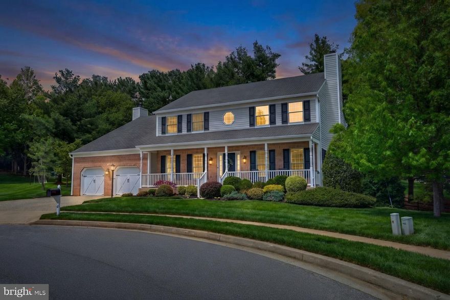 Ideally situated on the largest cul-de-sac lot in the highly coveted Mayfair community of Lutherville, this beautifully updated classic front-porch colonial offers 5 bedrooms, 4.5 baths, and nearly 4,000 square feet of finished living space in a prime location. With timeless elegance and thoughtful modern refinements, the home presents an outstanding layout that flows effortlessly for both everyday living and memorable entertaining.
Step into sun-filled interiors defined by beautiful hardwood flooring, built-ins, custom moldings, and stylish lighting. The entry foyer is stunning with a statement staircase, flanked by a bright living room with wood burning fireplace and an office or den with built-in shelving and desk, both of which flow into adjoining rooms for optimal convenience. The completely renovated gourmet kitchen is a standout, featuring premium GE appliances, including an induction stove and professional Wolf range hood,quartz counters, tile backsplash, three generous pantries, and a breakfast bar. Ample dining space is offered in the kitchen along with a separate dining room.  Adjacent spaces create an ideal entertaining flow: a family room anchored by a wood-burning fireplace with sliding doors that lead to a low maintenance, composite deck that extends living space outdoors as well as a fully renovated sunroom off the kitchen. 
The upper level is privately appointed with four bedrooms and three full baths. The primary suite offers a walk-in closet plus an additional closet, and a luxurious master bath recently renovated with dual vanities, a free-standing tub, glass shower enclosure, separate water closet, and ample storage. Three additional bedrooms, one with a walk-in closet, provide abundant space and closet storage. A dedicated upper-level laundry room with sink, storage, and Maytag Bravos XL washer and dryer adds everyday convenience.
The fully finished, walk-out lower level expands the living possibilities with a large recreation/living area featuring a kitchenette/wet bar with seating and full-size refrigerator, plus direct walkout access to the rear patio and yard. A fifth bedroom, a full bath, and a separate unfinished storage room complete this versatile level.
Outside, the expansive 0.42-acre lot creates a private retreat with mature landscaping and a large rear yard. The attached two-car garage, composite deck, and multiple outdoor living zones enhance the home’s appeal for year-round enjoyment in this quiet, convenient court setting.
This home reflects meticulous care and substantial investment, including a full kitchen renovation, bathroom renovations, fresh paint throughout, new carpeting, updated light fixtures, new light switches and outlets (2022); radon mitigation system (2022); new professional Wolf kitchen island range hood (2023); reverse osmosis system in kitchen (2022); entire sunroom roof replacement (2023); new hot water heater (2023); whole-house enlarged 6-inch gutters (2024); brand-new Carrier Infinity HVAC system (2025); and repaved front walkway (2025). Additional updates from the 2010 renovation (Hardiplank siding, 40-year roof, Pella windows, and more) further underscore the property’s enduring quality.
A rare opportunity in Mayfair, across from the Baltimore Country Club and convenient to Towson, I-83, and the beltway, this home perfectly balances refined living with modern comfort in a premier location.
