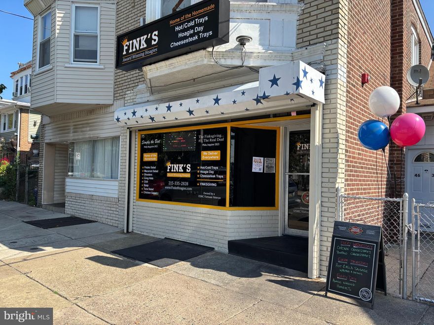 Don’t miss this versatile property offering both income and stability. The first floor features a long-standing sandwich shop with a loyal customer base and consistent foot traffic, while the second floor hosts a spacious one-bedroom apartment with a reliable long-term tenant in place. Both units are fully occupied, making this a turnkey investment with immediate cash flow.

This property combines commercial visibility with residential comfort, perfect for investors looking to diversify their portfolio. Conveniently located in a high-traffic area, it provides excellent accessibility for business and tenants alike.