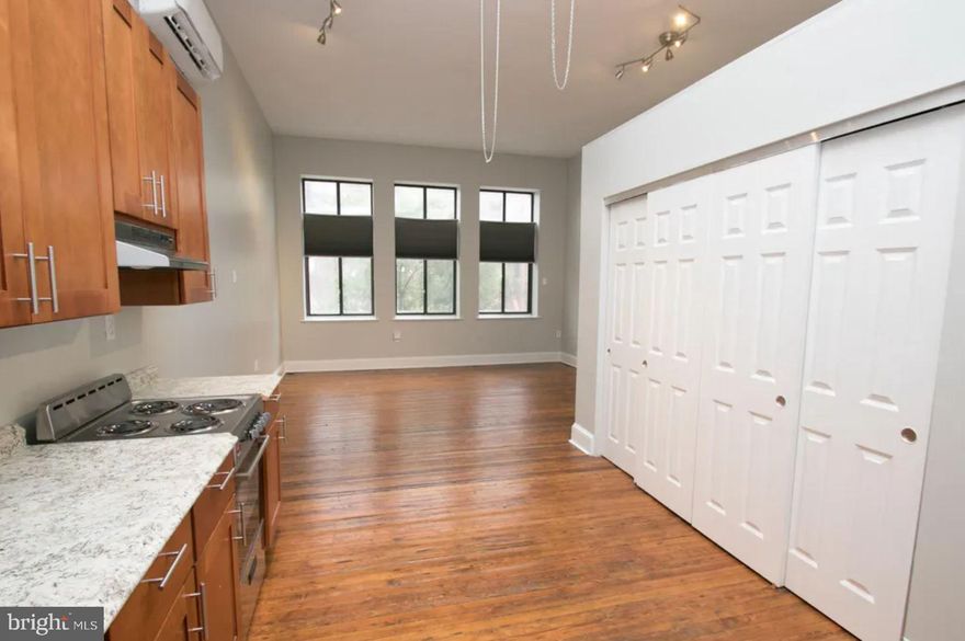 *Available 7/1!*

Enjoy an amazing loft style studio apartment with tons of space in a wonderful location on South Street in Graduate Hospital! This is a front-facing unit on the 2nd floor of the building and has vaulted ceilings, skylights, oversized windows, mini split cooling/heating, in-unit laundry, and hardwood floors. The kitchen comes complete with an electric range, granite countertops, and plenty of cabinetry for your cooking needs. This unique studio has everything you need, plus you will love being in walking distance to the many great shops and restaurants along South Street.

Lease Terms: Generally, 1st month, and 1 month security deposit due at, or prior to, lease signing. Other terms may be required by Landlord such as last month’s rent upfront. $65 application fee per applicant. Tenants are responsible for: electricity, gas (if applicable), cable/internet and $10/mo technology fee. Water is a flat monthly fee of $60. Additional fees or requirements may be applicable for units with Homeowners or Condo Associations. Landlord Requirements: Applicants to make 3x the monthly rent in verifiable gross income, credit history to be considered, no evictions within the past 5 years, and must have a verifiable rental history with on-time rental payments. Exceptions to this criteria may exist under the law and will be considered. Cosigners will be considered.

*Pets permitted with owner permission. $500 non-refundable pet deposit required.