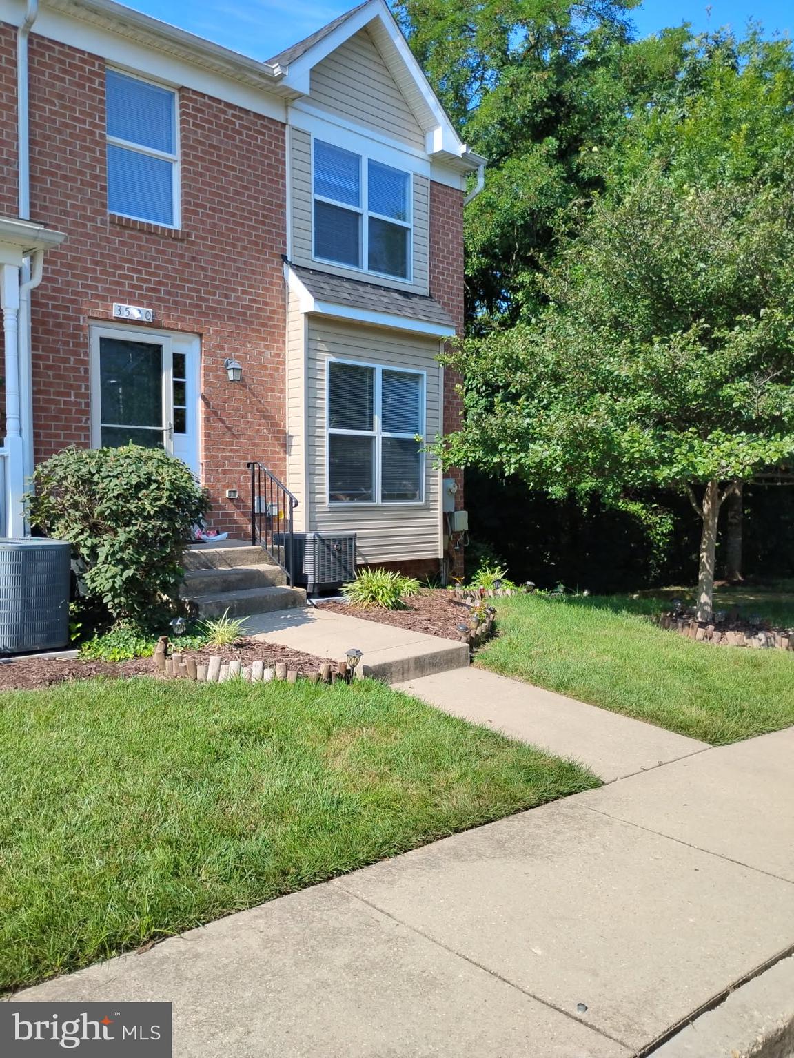 SUNNY DESIREABLE END UNIT TH WITH LOTS OF WINDOWS TO ENJOY PLEASANT SCENERY AND QUIET COMMUNTY. UPGRADES INCLUDE NEW HARDWOOD FLOORS ON MAIN LEVEL, NEW WATERPROOF VINYL FLOORING THROUGHOUT 2NDFLOOR,..THE BASEMENT ,& THE KITCHEN. NEW KITCHEN UPGRADES INCLUDE NEW QURTZ COUNTERTOPS INCLUDING WETBAR AREA, A NEW DISWASHER, MICRO & RANGE, WITH A NEW STAINLESS FRIDGE TO BE INSTALLED WI/ICEMAKER TO BE INSTALLED SHORTLY. UPDATED BATHS HAVE CUSTOM SHOWER CERAMIC TILING ,NEW FLOORING, AND UPGRADED VANITIES AND FAUCETS WITH NEW ACCESSORIES. THIS TH HAS AN OFFICE IN BASEMENT AND FULL BATH IN THE BSMNT. WORKING FIREPLACE IN COZY LIVING ROOM . 3.5 TOTAL BATHS WITH FB ON EVERY LEVEL MASTER HAS PRIVATE BATH, AND VAULTED CEILINGS . GREAT ACCESS TO BW PKWY AND NEARBY SHOPPING (WALMART AND PLENTY OF RESTAURANTS/ SHOPPING) WITHIN 1 MINUTE RIDE. FRESHLY PAINTED THROUGHOUT. QUIET DEAD END STREET. PLEASE SHOW, YOU WONT BE DISAPPOINTED.