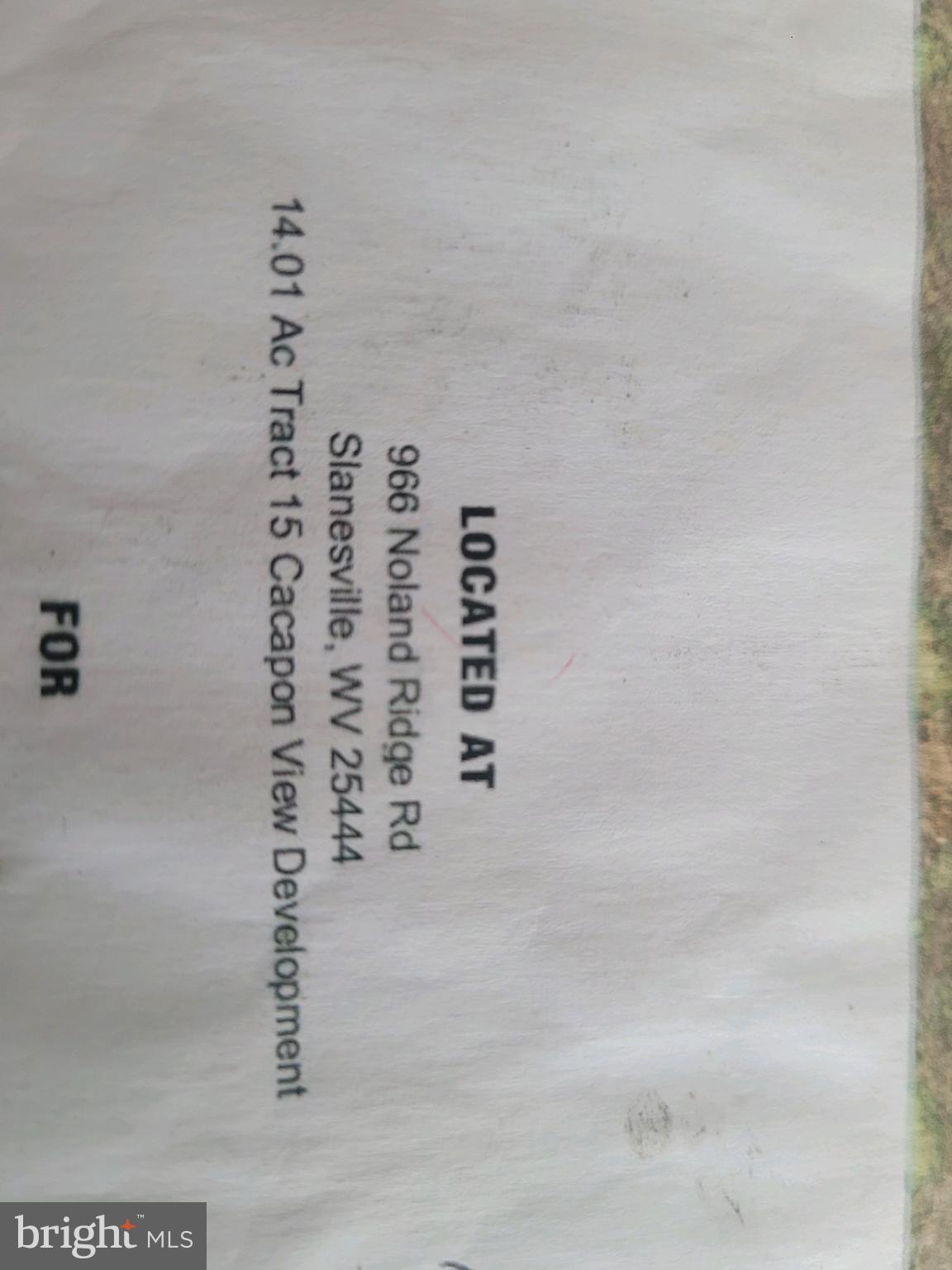 CACAPON VIEW - Residential