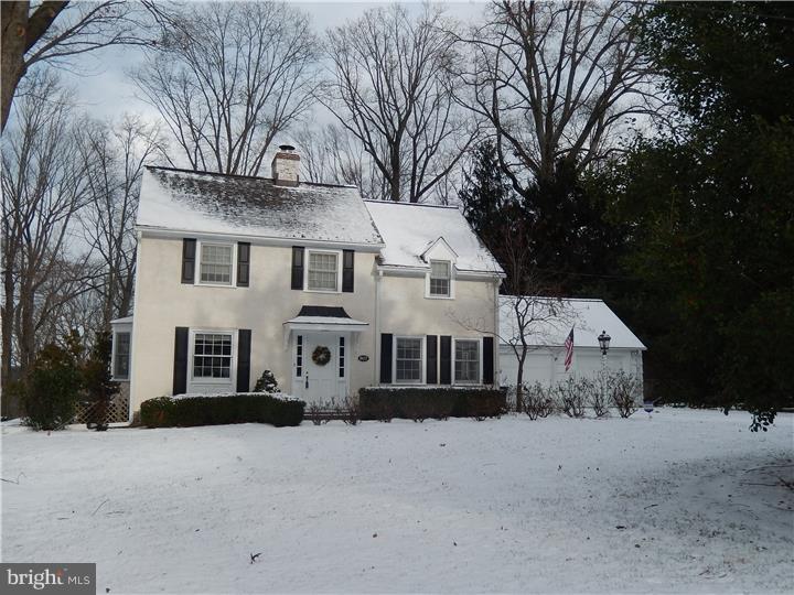 This lovely updated tastefully decorated warm & friendly center hall Colonial home in pristine condition offers the charm and architectural interest of a 1942 house and the convenience of today's amenities. It sits on a private lot on a quiet street of one of the most desirable locations of Newtown Square, walking distance to Aronimink Golf Club. 1st fl: large LR w/fp, built-in bookcases and French doors to a private Office; formal DR; great gourmet Kitchen with Wolf range and stone countertops open to FR full of windows overlooking the private back yard and door to Patio, PR, Mud/Laundry Room and 2-car Garage. 2nd fl: MBR with vaulted ceiling, MB w/double sinks, stall shower & whirlpool tub, 3 additional BRs & hall Bath. Part of LL has been transformed into a pleasant Play Room, other part w/outside exit is perfect for storage. Hardwood floors throughout except for MBR. Freshly painted inside and outside. One of the listing agents is related to Seller.