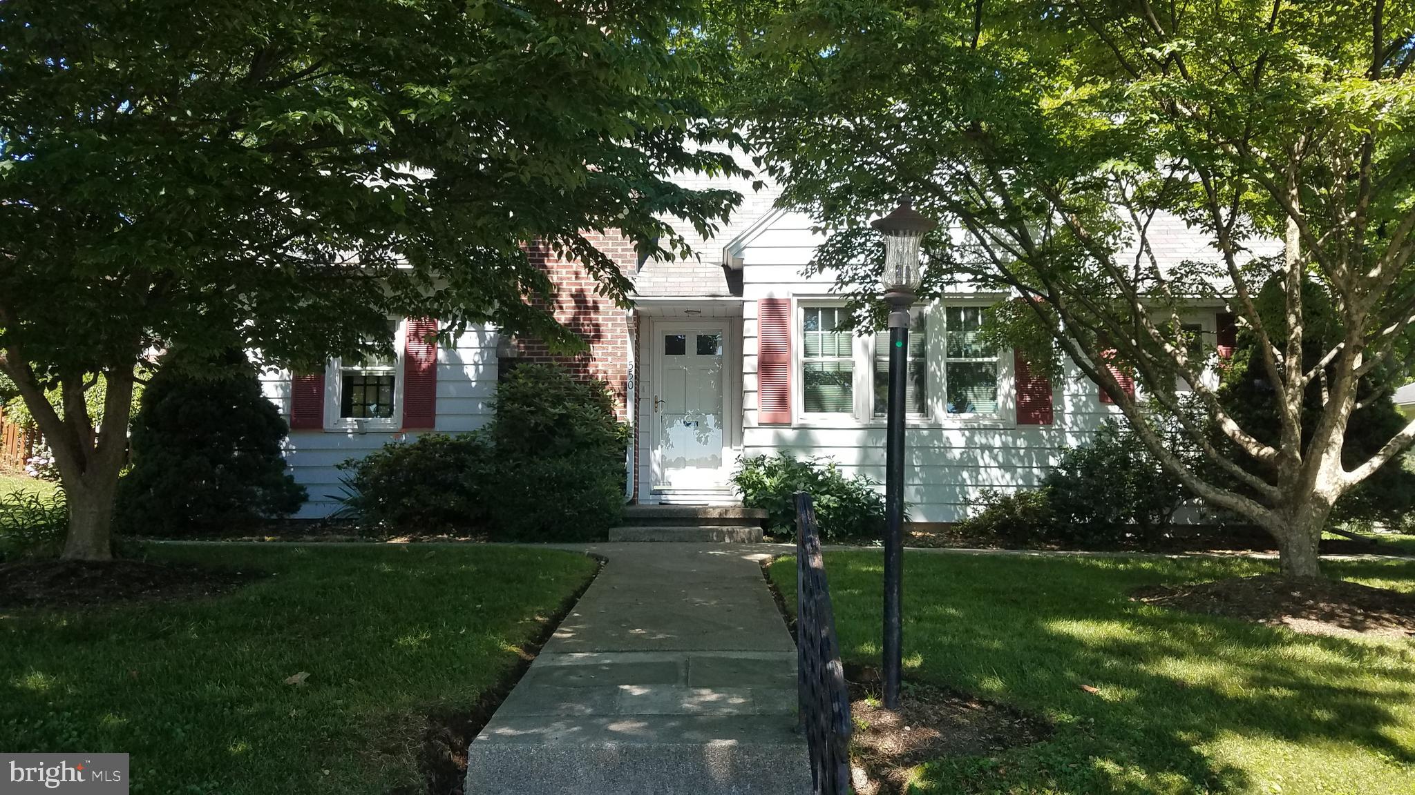 This IN-TOWN Hershey Home on Cocoa Avenue is located across from the tennis courts, playground & the new pool facility being built.  It has had the same Owner for 78 years. The Kitchen had been updated with Oak Cabinets, Double pane Replacement windows across the front & south side, Roof in '09, Water heater in '04, Hardwood under carpet (except Sunroom), very large cedar closet upstairs, as well as plenty of storage along the eaves, an oversized, well built, 2 car garage, beautiful back yard with mature trees, within walking distance to Schools, Hershey Company Headquarters, Restaurants, Library & Athletic fields.   It is ready for your Personal touches!