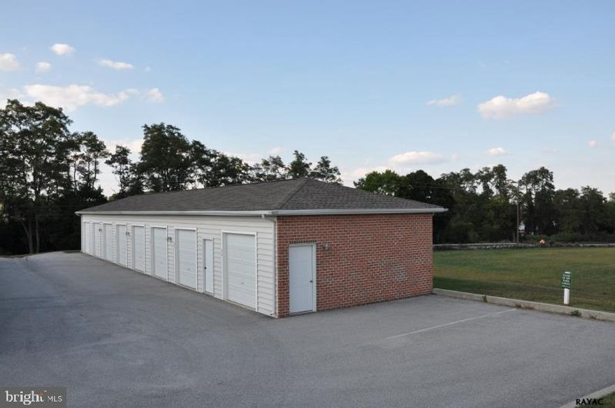 Regent Glen Greenleigh garage unit available. 8 Additional units available. Currently no condo fee is being charged. There is electric to the garages and automatic garage door openers.(There is no shared electric charge being charged at this time). 8x8 garage doors, ceiling height is appox. 10'. This unit is  11'x21'.