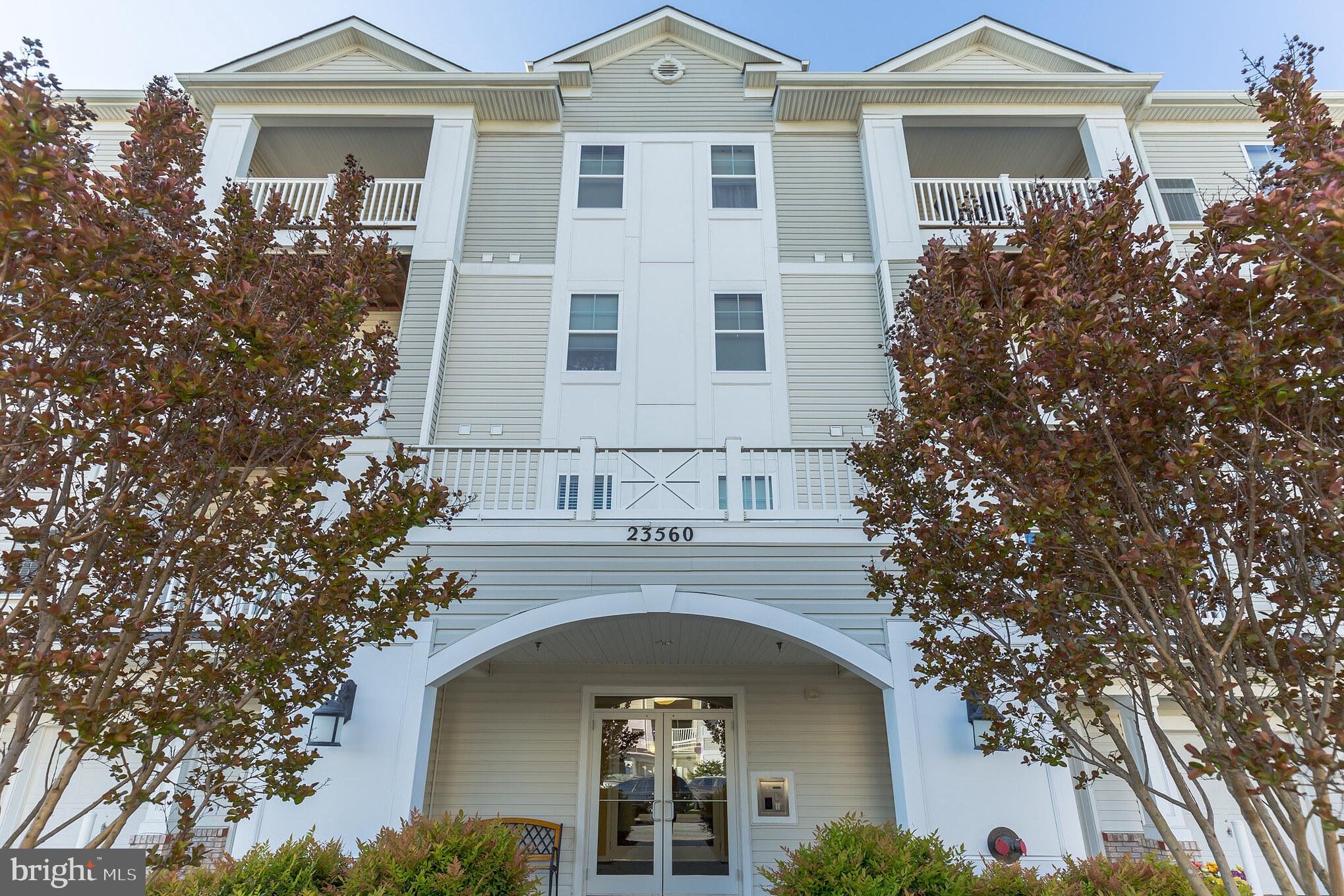 Prime Location! Corner unit, on the 4th floor which allows for the most natural lighting and includes a private balcony. Located in sought after Residences at Wildewood. 2 Bedroom, 2 Bath. Special entry required to access the unit/building and complex has an elevator. Amenities include; gym, playground, pet area, and clubhouse that has a kitchen for entertaining. Water, landscaping, snow plowing & trash included in dues. Very low maintenance and overall cost. Conveniently located next to Harris Teeter, Starbucks, BJ's and other stores and restaurants. Short distance from PAX.