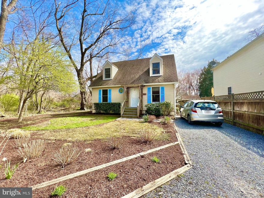 CUTE AS A BUTTON CAPE COD IN THE HEART OF DEALE! This home has been lovingly cared for and is ready for its new owner to make it their own! Possible one level living as the main level has 2 bedrooms and a full bath. Current owner uses one of the bedrooms as a dining room. Pellet stove in living room great for the cold winter nights. Upstairs you'll find two more bedrooms and another full bathroom. The backyard is great for entertaining with a deck & a screened in porch PERFECT for summer crab feasts! The flat backyard is fully fenced in w/ extra storage in your shed. Conveniently located to many restaurants, marinas & everything that Deale has to offer!