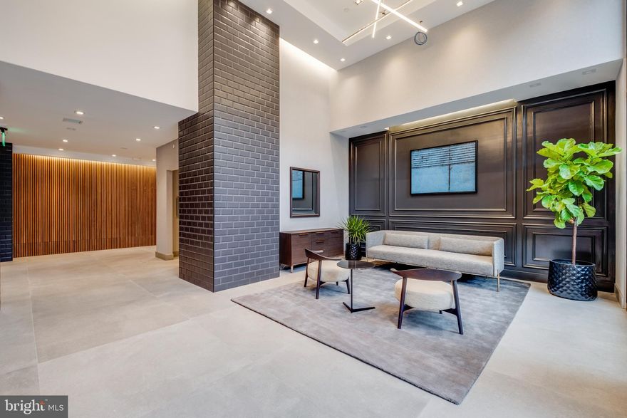 The Penthouse at 2207 Chestnut Street is an extraordinarily spacious 3-bedroom spanning approximately 3,900 square feet with a private rooftop terrace. The living area is set in the front of the home with over-sized windows that face south over-looking the City's skyline and flood the room with plenty of natural sunlight all day long. The sheer size of the living area is impressive with nearly 30 feet of frontage, 10-foot ceilings, and a Lutron shading system. The kitchen is the hallmark of the home; finished with Scavolini cabinetry and shelving, Sub-Zero refrigerator, wine fridge, Wolf range, microwave, and coffee machine. A separate library with a custom glass partition is open to the dining area and will host an office nook and thoughtfully designed bookcase system. Towards the rear, you’ll find the two other bedrooms and a home gym with sound absorbent rubber matting and enough space for multiple machines, free weights, and a stretching area. The primary bedroom is completely private and located just up the steps on the second floor with direct access to the 1,200 square foot terrace over-looking the entire City.  Extremely generous in size, with a his and hers walk-in closet by Pianca and a master bathroom outfitted with Porcelanosa tile and radiant heat flooring. 2207 Chestnut has a butterfly intercom system, on-site indoor parking, and a licensed storage room access. This unit will be delivered with a 10-year tax abatement in place. The cost of the parking space is $100,000.