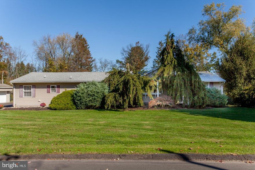 A wonderful opportunity to live in Woodland Estates!  Well maintained 5 bedroom, 3 bath ranch which includes an in-law suite.  There is an inground pool with a deck for entertaining and a large, finished basement with a full bathroom.  The main house has a large living room, 3 bedrooms, one full bath and kitchen.  The deck leads out to the pool.  The in-law suite has 2 bedrooms, full bath, living room and kitchen with full sized appliances.  There is a 3-car detached garage and a fenced in yard.  The upgrades include an alarm system, newer roof, outside cameras and the house is generator ready.  Come check out this unique property in Upper Southampton in beautiful Bucks County today!