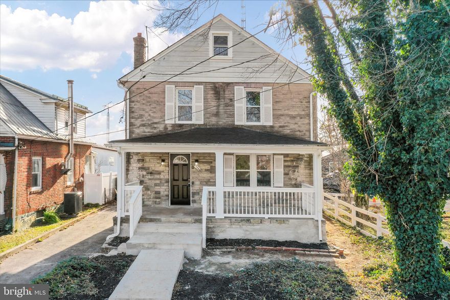 Welcome home! This 4 bed,  1.5 bath colonial in a great location in town has a ton of upgrades!  When you walk inside you will find a brand new kitchen with quartz countertops, tile backsplash and stainless steel appliances.  New flooring throughout including LVP, new lighting and paint.  All new windows were installed along with a new heat pump.  A great home for your family to settle in to!