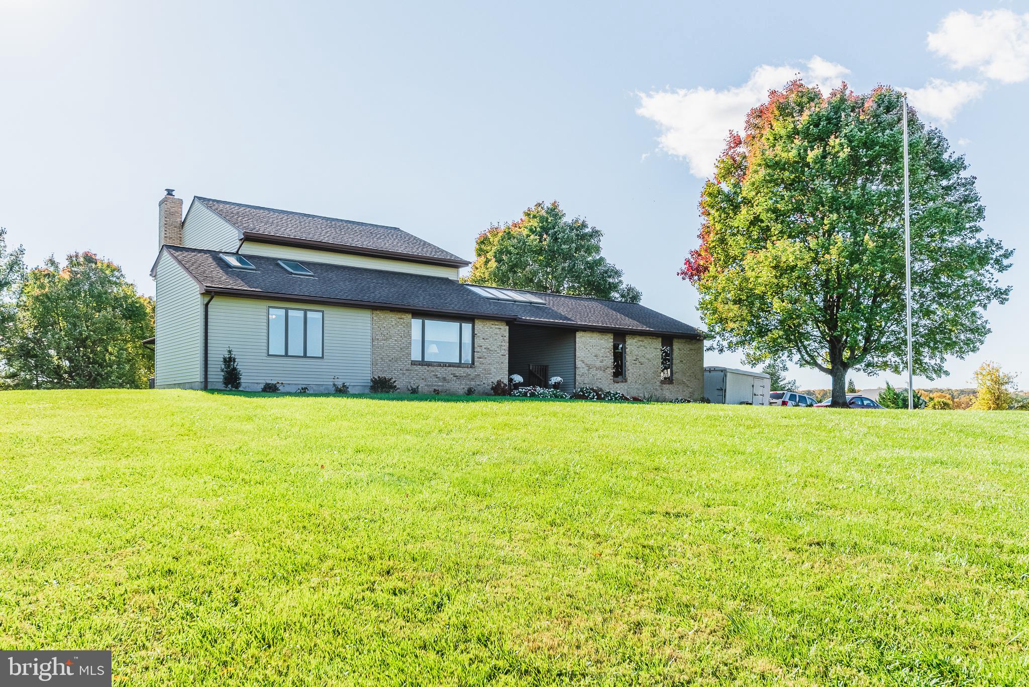 WELCOME HOME TO THIS BEAUTIFUL CUSTOM BUILT COLONIAL LOCATED ON 3 ACRES IN FOREST HILL! THE VIEWS ARE SPECTACULAR!!! HOME IS ON A CUL-DE-SAC. 5 BEDROOMS WITH A ONE ON THE MAIN LEVEL. 2.5 BATHROOMS WHICH ARE ALL ELEGANTLY UPDATED. SUNROOM OFF OF KITCHEN BOASTS LOTS OF NATURAL LIGHT INCLUDING A DECK WITH RELAXING VIEWS OF THE COUNTRYSIDE. DOUBLE FRENCH DOORS FROM KITCHEN INTO SUNROOM. UPDATED GOURMET KITCHEN WITH GRANITE, KRAFTMAID CABINETS WITH SOFT CLOSE AND MANY SPECIALTY DRAWERS SUCH AS SPICE STORAGE AND DISH HOLDERS, HUGE 9 FT ISLAND, AND A WALK IN PANTRY WITH UPDATED GLASS DOOR. FAMILY ROOM OPENS TO KITCHEN WITH GAS FIREPLACE AND CUSTOM BOOKCASES. SEPARATE DINING ROOM FOR ENTERTAINING. UPDATED HALF BATHROOM ON MAIN FLOOR. STEP DOWN TO A LOVELY LIVING ROOM WITH HARDWOOD FLOORS. 5TH BEDROOM ON MAIN LEVEL CAN ALSO BE USED AS AN OFFICE. 2ND FLOOR BOASTS ALL HARDWOOD FLOORS. PRIMARY BEDROOM HAS LOTS OF LIGHT AND A SLIDER TO GO OUT TO THE UPPER DECK. THIS BEDROOM HAS WALK IN CLOSET AND GORGEOUS PRIMARY BATH! PRIMARY BATHROOM HAS HEATED FLOORS, STAND UP SHOWER WITH 3 SHOWER HEADS! UNFINISHED BASEMENT HAS SO MUCH POTENTIAL. BASEMENT HAS HIGH CEILINGS. NEW 4 TON RHEEM HVAC. HVAC SYSTEM IS A HEAT PUMP WITH PROPANE BACKUP. 500 GALLON PROPANE TANK IS OWNED! 50 YEAR ROOF UPDATED IN 2015. WELL HAS NEW MOTOR. BASEMENT WATERPROOFING DONE IN 2021. GAS WATER HEATER UPDATED 6 YEARS AGO. OVERSIZED SHED, 14 X 30. ATTACHED 2 CAR GARAGE WITH 12 FT CEILINGS AND IS EXTRA DEEP. FIBER OPTIC CABLE ACCESS TO VERIZON FIOS AND HIGH INTERNET SPEEDS PLUS INVISIBLE DOG FENCE INSTALLED AS WELL!