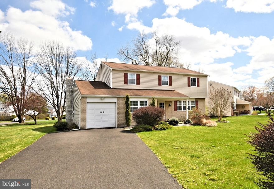 Are you tired of searching for the perfect home without any luck? Your dream house is here! This lovely corner home in desirable Glen View Park is now on the market, and it checks all the boxes you've been waiting to check.  As you step onto the front porch and enter through the center hall, you’ll find a spacious living room to your right and a private bonus room to your left - perfect for an office, craft room, playroom, or quiet moments. Straight ahead, the heart of the home: an eat-in kitchen featuring beautiful granite countertops, a custom backsplash, and new flooring. The kitchen flows seamlessly into the dining room and family room, making this space ideal for both daily living and entertaining.  Curl up by the wood-burning fireplace, set against a dramatic stone wall with a hearth. A sliding door leads to your private patio, where you can unwind while taking in the serene views of your expansive one-third-acre yard. This traditionally styled home is the largest model in the neighborhood, with a premium-sized lot to match.  The first floor is designed for both comfort and convenience, with a powder room, a laundry room with a utility tub, and inside access to the garage. Beneath the plush carpeting, you’ll find the original narrow-plank hardwood floors - still in pristine condition after years of being protected.  Upstairs, you’ll be greeted by a spacious landing and a double closet for all your storage needs. The four bright and generously sized bedrooms each feature double closets. The primary bedroom is a true retreat, with a walk-in closet and a private ensuite with a separate dressing area. The hall bath offers a double vanity and a shower/tub combination, perfect for busy mornings.  The waterproofed basement is ready for finishing, offering endless possibilities for additional living space.  Central air and replacement windows add to your comfort.  Your dream home is just a call away.  Schedule your private showing today and make this beauty yours.