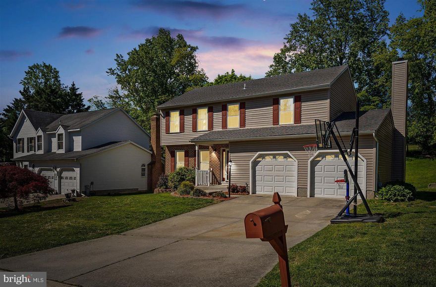 Welcome to this well kept colonial in the heart of Abingdon. Main level offers two living areas (one with fireplace), dining room, and open concept kitchen. Walk out to a large trex deck out back, with great views of open fields. A half bath completes the main level. Upstairs you will find four bedrooms, including a large master suite, as well as a second full bath. The basement level includes brand new carpeting, plenty of storage, and a large open space for either a children's play space, or third living area! Two car garage with an additional refrigerator completes this beautiful home. Minutes from 95, tons of shops & restaurants, and downtown Bel Air.  ***More photos coming Friday AM***