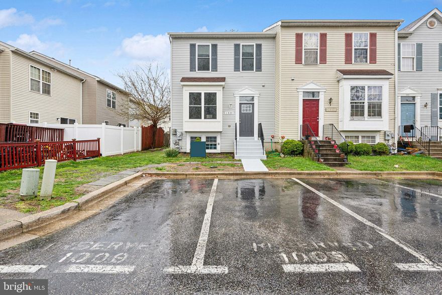 A must see beautifully renovated and updated end unit townhome in Annapolis. Freshly painted, LED ceiling lights, luxury vinyl plank upper level, freshly sanded and stained wood floors main level, quartz countertops, new main front door and all bathrooms beautifully renovated. Enjoy the family room in the basement that could be used as 4th bedroom that has full size windows with a full bath Jack & Jill entrance to the bonus room that could be an office or home gym. The main level is open and flows into the kitchen which has slider door to the completely fenced in paved patio area for  barbecuing or enjoying the outdoors. The roof, HVAC, windows were all done in the past several years and fridge, dishwasher, and water heater are brand new. This turnkey home will not last long so come see and make your offer!