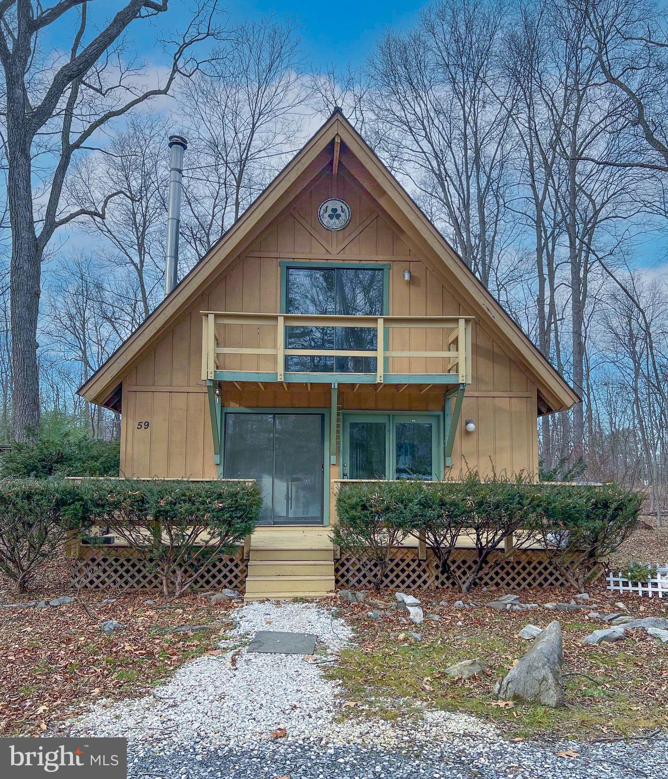 This charming chalet-style home is on a wooded lot and features: 3 bedrooms (1 on main floor), 2 full baths, living room with wood stove, eat-in updated kitchen with all new stainless steel appliances in the kitchen, newly renovated bathroom on the first floor, updated plumbing, washer and dryer, and 2 front decks. Comcast Xfinity internet services are available.
Located off of Rt 13 with quick access to downtown Charles Town, and several commuter routes.
Rent includes Renter's Insurance.
NO CATS. Dogs okay on Case-by-Case basis.
