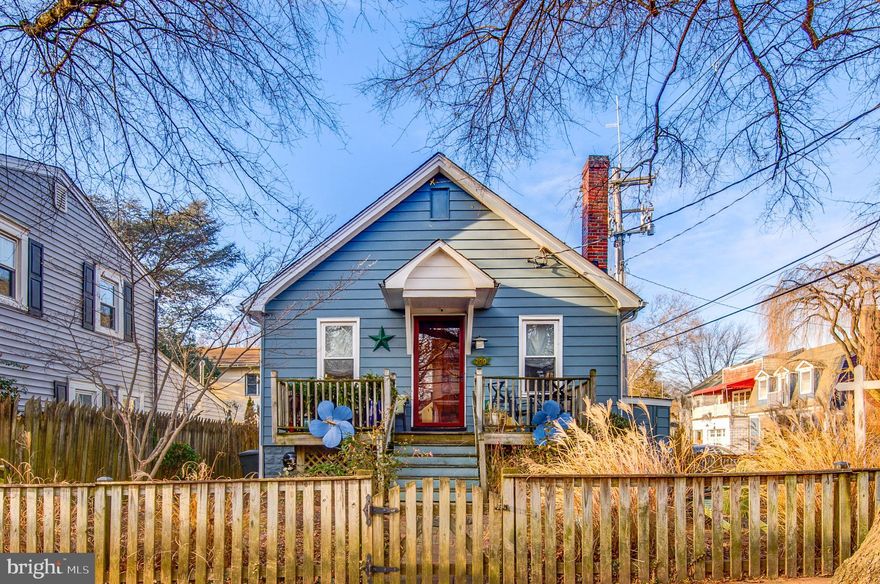 This is a must see! It is really two dwelling attached in one in Eastport Peninsula, Original Dwelling was a Church and was converted to 2 bedroom and 1.5 bathroom with open floor plan on the main level! 2nd dwelling in the rear is a cozy cottage with a bedroom and loft &  kitchenet! Great for renting income!