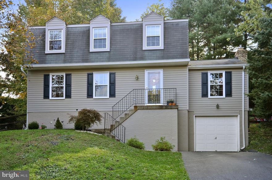 Beautiful home with many upgrades! 1yr Home Warranty, Remodeled kitchen with ceramic tile floor & counters, oak cabinets & whirlpool appliances! HVAC replaced in 2011, Family room remodeled in 2013 with pellet stove & french doors! Large deck across entire back of house creating a quiet sanctuary. Located on a cul-de-sac! No HOA. Completely ready for you to move in and ENJOY!