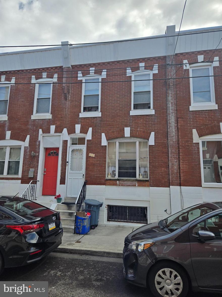 Home is presently tenant occupied on a month to month lease.
1st floor living room, kitchen  2nd flr 2 bedrooms and bath