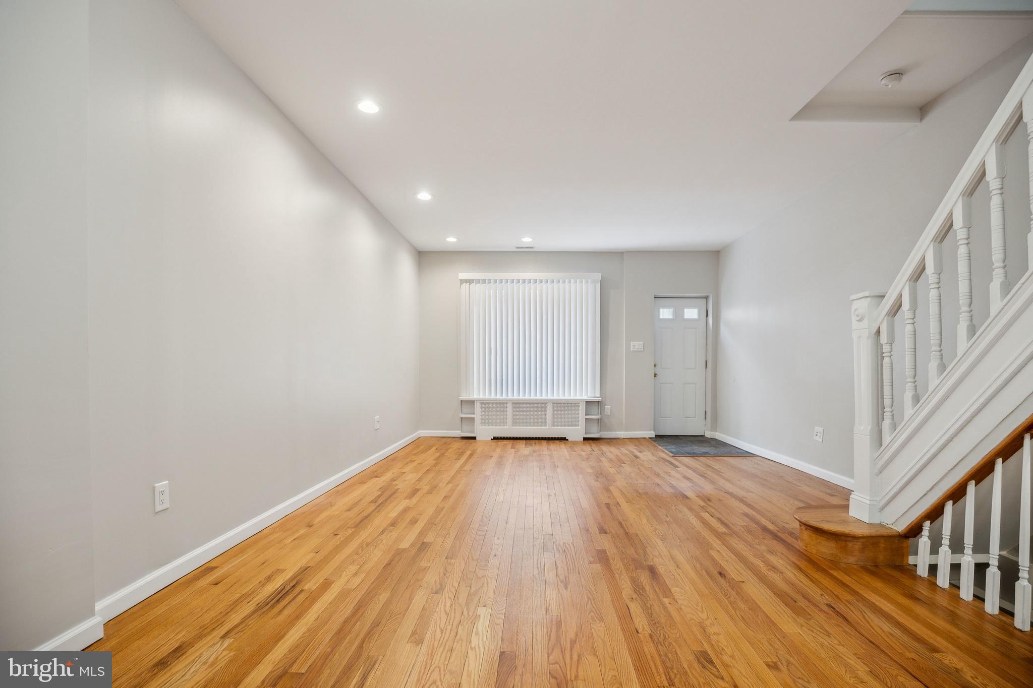 Welcome to 2428 S Chadwick St, a charming 3-bedroom, 1.5-bathroom home located in the desirable Girard Estates neighborhood. You are close to Xfinity, Lincoln Financial Field, & Citizens Bank Park! Just a few minutes to highways and public transportation. This spacious home features a thoughtfully designed floor plan with high ceilings and recessed lighting, creating an inviting and airy atmosphere. The modern kitchen and living areas flow seamlessly. The finished basement provides additional versatile space for recreation or storage.
The second floor boasts beautiful new hardwood floors, adding a touch of elegance throughout. Enjoy year-round comfort with central air, and take advantage of the fenced yard for outdoor gatherings or relaxation. Whether you're hosting guests or simply enjoying quiet moments, this home offers the perfect balance of functionality and style. Don't miss the opportunity to make this gem your own!