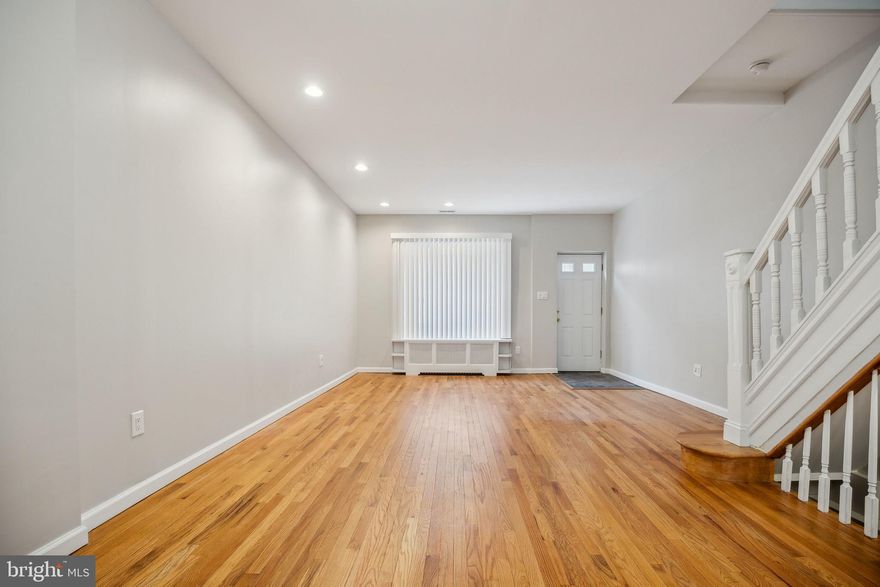 Welcome to 2428 S Chadwick St, a charming 3-bedroom, 1.5-bathroom home located in the desirable Girard Estates neighborhood. You are close to Xfinity, Lincoln Financial Field, & Citizens Bank Park! Just a few minutes to highways and public transportation. This spacious home features a thoughtfully designed floor plan with high ceilings and recessed lighting, creating an inviting and airy atmosphere. The modern kitchen and living areas flow seamlessly. The finished basement provides additional versatile space for recreation or storage.

The second floor boasts beautiful new hardwood floors, adding a touch of elegance throughout. Enjoy year-round comfort with central air, and take advantage of the fenced yard for outdoor gatherings or relaxation. Whether you're hosting guests or simply enjoying quiet moments, this home offers the perfect balance of functionality and style. Don't miss the opportunity to make this gem your own!