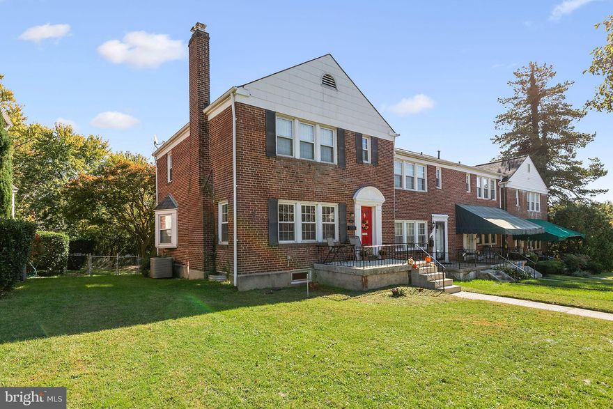 Welcome to this charming all-brick end-unit townhome in the highly sought-after Loch Raven Village community! This spacious home features 3 bedrooms, 2.5 bathrooms, and a warm, inviting wood-burning fireplace in the living room. The formal dining room with a bay window fills the space with natural light and offers the perfect setting for gatherings. Beautiful hardwood floors flow throughout, and the end-unit design provides extra privacy and a larger yard. The finished lower level offers additional living space ideal for a family room, home office, or guest suite. Enjoy classic charm, solid construction, and a prime Towson location close to shopping, dining, parks, and major commuter routes.  Don't miss it!!