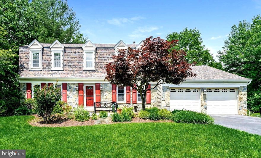 This Beautiful Halle built Dutch Colonial with 5 BR & 3.5 BA has been updated from top to bottom. From the Kitchen with Granite counter tops, tile backsplash, SS appliances, Woodmode Cherry Cabinets,center island. Gorgeous hardwood floors on the main level. FR w/ gas fireplace, Screened in Porch, Trex Deck, Professionally landscaped yard backing to parkland. New roof, gutters & siding. A MUST SEE!