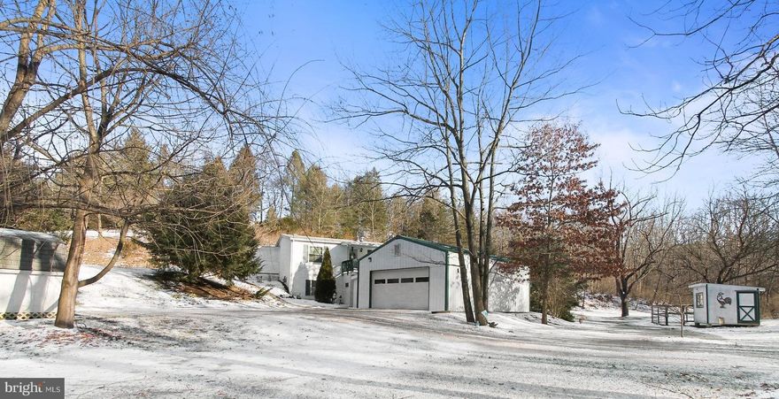 If you are looking for your own private country retreat, this is it!  This immaculate Schuylkill Valley School District home has been extremely well-maintained.  Upstairs you will find a comfortable family room, a master bedroom suite, a second bedroom, and a second full bath.  You will love the open concept kitchen with breakfast bar and large dining room area.  There is also a ton of storage/closet space throughout the first floor.  Downstairs in the finished basement the sellers have a area that could be a 3rd bedroom, and the entire space could easily function as an in-law suite.  Outside, the property is over an acre, and has a huge detached 2-car garage, a shed, and an awesome chicken coop with screened run.  This great house also has central air and gas heat!  Other home buyer perks - the roof (2013), the gutters (new in 2018), well tank (2015), well pump (2017), water heater (2014), and 200 AMP electric.  So call today for your private showing, you will not be disappointed!