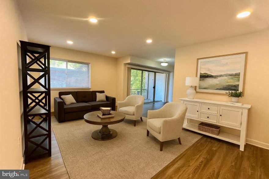 Great opportunity to own a beautifully situated and updated 1-bedroom, 1-bathroom condo in the highly sought-after Bethesda Park Condominiums, a serene garden-style community tucked away in the heart of North Bethesda where value, location, and tranquility meet.

Located on the 2nd floor,  this bright and spacious 758-square-foot unit features new upgraded flooring, fresh paint, and a beautifully updated full bath with a pebble stone shower floor. The kitchen boasts ceramic tile flooring, maple cabinets, and stainless steel appliances, combining style and function for everyday living.

Enjoy abundant natural light through the three-panel sliding glass door, which opens to a private balcony with a built-in storage unit and elegant metal grille railings—the perfect spot to relax and unwind. The smart and functional layout offers a comfortable living area and a well-sized bedroom and bathroom, ideal for modern living.

The monthly condo fee of $643 includes ALL utilities plus access to the community pool, making this an exceptional value.

Unbeatable location walking distance to both Twinbrook and North Bethesda Metro stations, Pike & Rose, MOM’s Organic Market, Montrose Crossing Shopping Center, and more. With easy access to Rockville Pike, I-270, and everything the DMV has to offer, this home delivers convenience, comfort, and lifestyle in one perfect package.