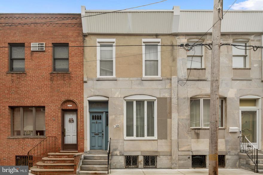 Make this South Philly house a home with a little tender, love and care that is less than a mile to everything East Passyunk Ave has to offer! This three bedroom and 1 bath house has been well maintained by the same owner for almost 40 years. Enter through a classic vestibule into a living room and dining area with nine foot ceilings. You'll also find a kitchen and spacious backyard on the first level. The master bedroom upstairs has original built-ins and the other two bedrooms are perfect for a guest room and an office. This home is perfect for a renovation loan. Three block walk to the broad street line and a walk score of 95. Check OPA for 2019 taxes due to possible citywide reassessment.