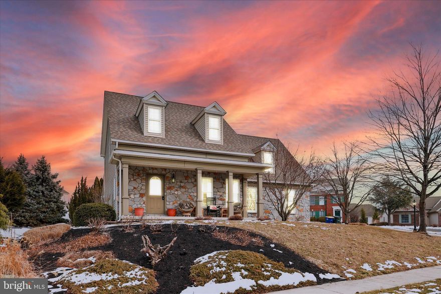 Stunning 4-Bedroom Home with Main-Level Primary Suite & Finished Basement!

From the moment you arrive, this beautiful 4-bedroom, 2½-bath home impresses with elegant stonework, stately pillars, and a welcoming front porch perfect for relaxing. Step inside to a dramatic 17-foot foyer that sets the tone for the spacious and thoughtfully designed interior.

The kitchen features granite countertops, stainless steel appliances, and a bright eat-in area that flows seamlessly to the deck—ideal for entertaining. A butler’s pantry adds both charm and functionality.

The main-level primary suite is complete with private French doors leading to its own deck entrance. The spacious en-suite bath includes a walk-in shower and a soaking tub for ultimate relaxation.

Upstairs, you’ll find three additional bedrooms and a full bath, providing ample space for family or guests. The finished basement offers flexible living space perfect for a family room, recreation room, or home office.
Enjoy outdoor living in the private, tree-lined backyard featuring a deck with a privacy fence, and playset.

Recent updates include: Roof (2020), Brand-new tankless hot water heater, Newer washer and dryer, and
Newer refrigerator

This home is ready for you to move in and enjoy!  Schedule your showing today!!