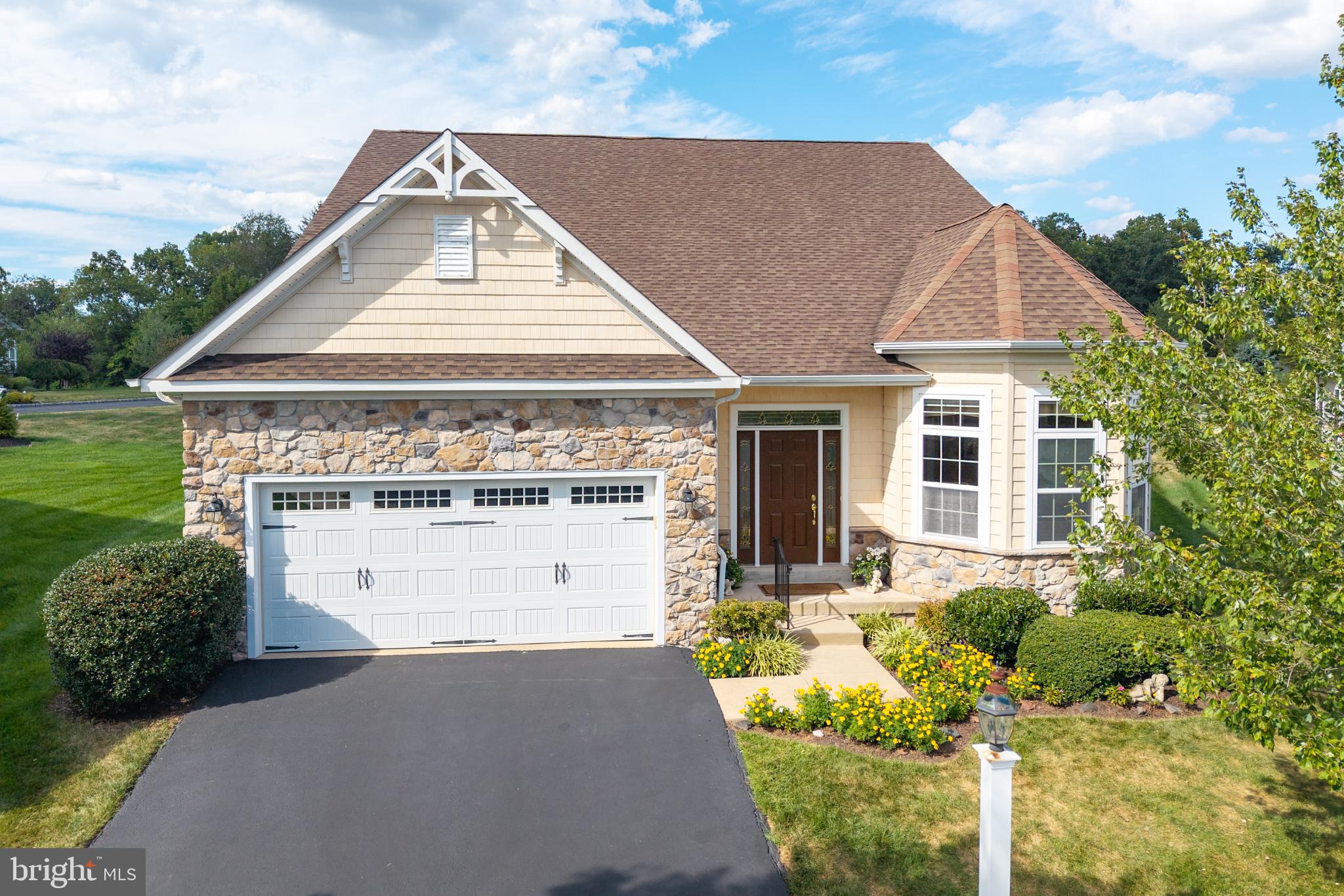 Welcome to 4641 Logan Court in Meadow Glen! This Erb Mascio–built home has been lovingly maintained by the original owners and offers a thoughtful floor plan with 3 bedrooms and 3 full baths. Be ready to unpack your bags and move right in! The charming entrance welcomes you into a beautiful foyer which flows past the elegant dining area continuing into the heart of the home. The kitchen features plenty of cabinet space, granite countertops, and a cheerful breakfast nook, all open to the comfortable family room - perfect for everyday living and entertaining. For convenience, just beyond the main living area, you will find the primary suite, complete with a sitting area and private ensuite bath. The main level also offers a second bedroom with a custom wardrobe wall, a full bath, a front study, and a convenient laundry room. Upstairs, the loft provides a bright, versatile space—ideal as a sitting area or home office. This level also includes the third bedroom, a full bath, with an open layout that overlooks both the front of the home as well as the living area and kitchen. The lower level featuring a second cozy family room for watching the game, relaxing or entertaining, plus two large storage areas with Bilko stair access.
Additional highlights include wood floors, a rear patio, and a whole-house Generac generator. Nestled on a quiet cul-de-sac, this home is just a short walk to the clubhouse.
At Meadow Glen, you will enjoy fantastic community amenities including a fitness center, library, bocce courts, swimming pool with whirlpool, dog park, walking trails, and a pavilion—everything you need to feel right at home.