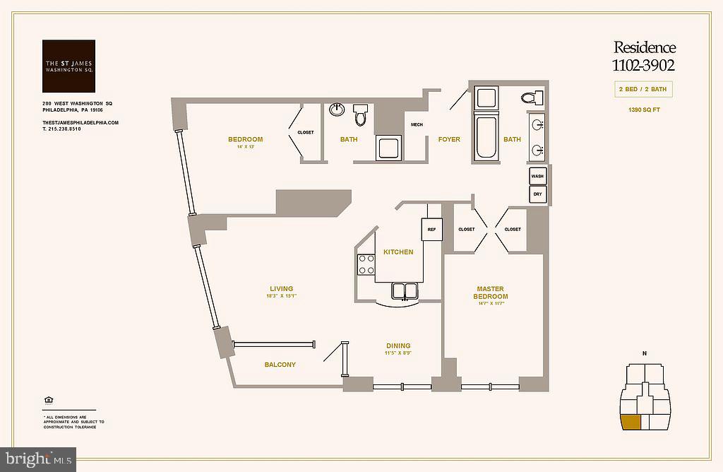 WASHINGTON SQ - Residential Lease