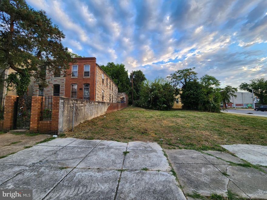 ONLINE AUCTION: Bidding begins 9/22/2023 @ 10:00 AM. Bidding ends 9/26/2023 @ 11:20 AM. List Price is Suggested Opening Bid. Deposit: $5,000. 10% Buyer's Premium, or a $1,000 auction service fee will be added to the high bid. Lot of land located in the Gay Street area. BLOCKS to Johns Hopkins Hospital. JUST MINUTES to Madison Square Park. Easy access to major traffic artery N Broadway.