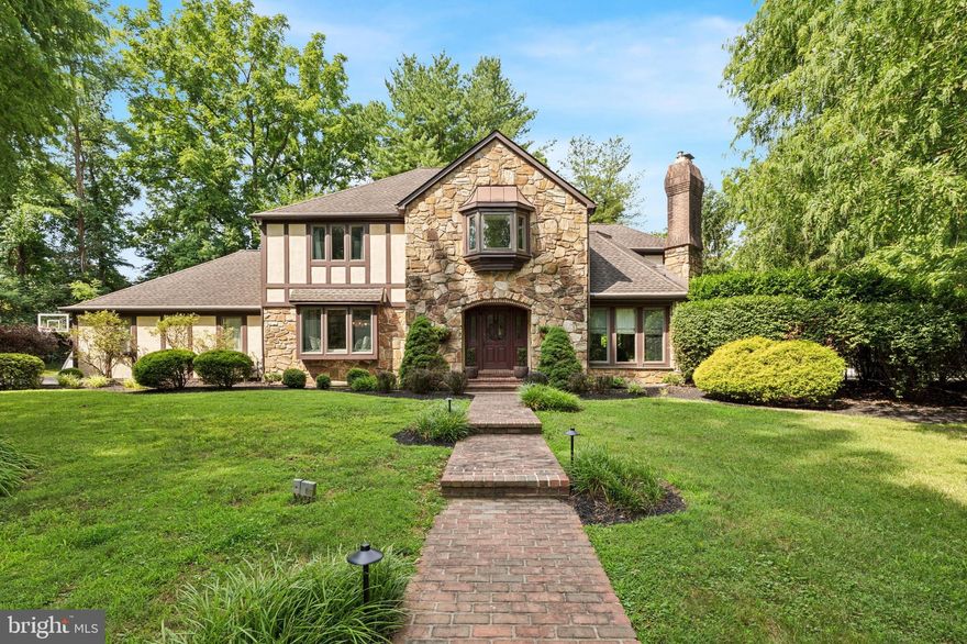 Look no further. This is your dream home offering a blend of classic charm and modern luxury in the heart of Lafayette Hill on a private cul-de-sac. This completely updated and magnificent single-family Tudor Colonial home boasts 4 bedrooms, 2 full bathrooms, and 2 half bathrooms, providing ample space and comfort for your family. Step inside to discover a stunning chef's kitchen featuring quartz countertops, a Sub-Zero refrigerator, a Viking 6-burner range with a double oven, and a Dacor warming drawer. The open-concept floor plan is perfect for hosting gatherings, with a sunken family room that features an impressive floor-to-ceiling stone wall and a cozy wood-burning fireplace. Expansive windows throughout allow natural light to enter the living space while also providing stunning views of the rear patio, firepit, water feature, and in-ground salt water swimming pool. The fully finished basement provides additional living space and a fitness area, perfect for a workout or watching movies or sports. No details have been overlooked in this beautiful home, from exquisite woodworking and herringbone tilework to seamless glass showers and newly insulated garage doors. The updated laundry room and numerous other enhancements ensure that this home offers both luxury and practicality. Conveniently located near Valley Green Park, charming Chestnut Hill, and within the highly-regarded Colonial School District, this home offers an exceptional lifestyle in a prime location. This is a rare opportunity to own a home where luxury and comfort converge. Don't let this opportunity pass you by! Schedule your showing today!