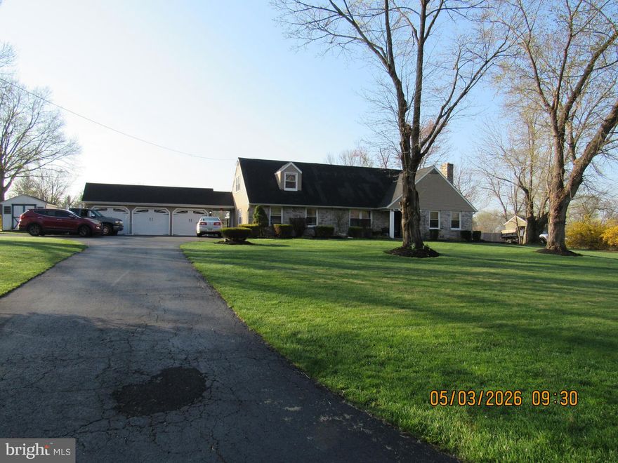 1276 Stump Hall Rd, Collegeville, PA – Perkiomen Valley School District. Spacious and versatile 5‑bedroom, 2.5‑bath home offering approximately 3,100 sq ft above grade plus an additional finished lower‑level living area. Located directly across from Evansburg State Park, this property sits on a private, usable lot with extensive outdoor amenities and flexible living options. The home features a layout well‑suited for multi‑generational living or income‑producing use, including a finished lower level with second kitchen, second laundry, private entrance, and bedroom/living area. This space has previously generated $2,500/month in rental income. For buyers who prefer a traditional single‑residence layout, the lower level can be easily converted back by removing a simple framed/paneled wall, restoring full interior flow. Major system updates include a 10‑year roof, new boiler, new hot water heater, and a dedicated generator feed wired directly into the main electrical panel, providing seamless backup power capability. Outdoor features include an in‑ground pool, pool house, two sheds, a small greenhouse, and a 3‑car garage with attic storage—offering excellent storage, workspace, and recreational options. Conveniently located near Skippack Village, Collegeville shopping, major commuter routes, and directly across from Evansburg State Park’s trails and open space. A unique opportunity in a desirable location within the Perkiomen Valley School District.